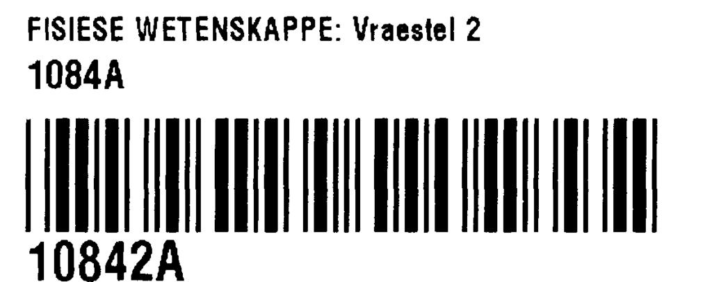 VOORBEREIDENDE EKSAMEN
