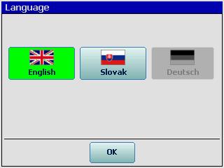 Language výber jazyka.