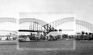 holding many of his films in their collections. Sydney Harbour Bridge is an example of his early works, which often featured famous landmarks of his new country.