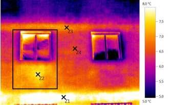 Západná strana budovy Dátum: Čas: Termogram 4.bmt 26. 3.