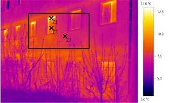 Východná strana budovy Dátum: Čas: Termogram 7.bmt 26. 3.