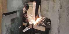 pieselor turnate şi pentru debavurarea sudurii, turnării şi cordoanelor de sudură.