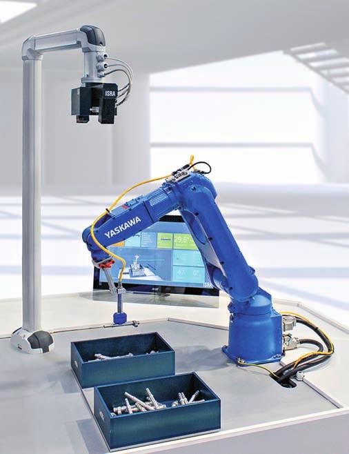 spoločnosť ass Vyriešila ZBer ZO ZásOBníka pomocou manipulačného robota yaskawa robotické riešenie zberu zo zásobníka je jedným z najsofistikovanejších automatizačných úkonov vôbec.