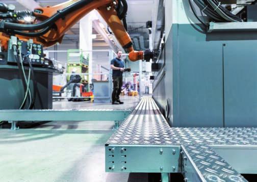 pochôdzne káblové žľaby OBO BeTTermann perspektívu priemyselnej výroby dnes predstavujú predovšetkým progresívne automatizované a robotizované výrobné technológie.