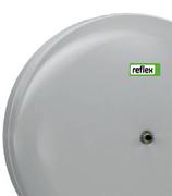 Reflex S για ηλιακά συστήματα, θέρμανση και ψύξη για προσθήκη αντιψυκτικού έως 50 % σύνδεση με σπείρωμα μεμβράνη κατά DIN EN 13831, επιτρ. θερμοκρ.