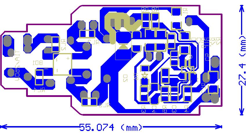 Driver for Bulb TOP VIEW