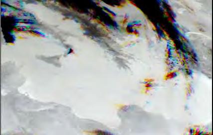 18 Εικόνα 2.3: Τυπική εικόνα METEOSAT της 20 ης Μαΐου 1994. Πολλές φορές υπάρχει έλλειψη δορυφορικών δεδομένων χωρίς τα οποία δεν είναι δυνατή η συνέχεια της έρευνας.