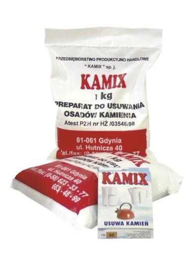 KAMIX šetrné, ekologické a 100% odstránenie vodného kameňa Kedy vôbec uvažovať o aplikácii s prostriedkom KamiX a) ste držiteľom certifikátu ISO 14001 b) odkazujete sa na plnenie podmienok