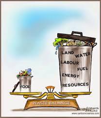 Η παραγωγή τροφίµων απαιτεί τη χρήση φυσικών πόρων Γη νερό (παραγωγή φυτικών και ζωικών προϊόντων) Μεγάλες ποσότητες νερού