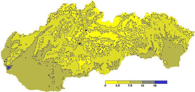 Pri podrobnejšom pohľade na Žilinský kraj je stav kvality prostredia znížená iba v ťažiskách osídlenia a pozdĺž urbanizačnej osi, ktorá prepája v území Liptova Liptovský Mikuláš a Liptovský Hrádok.