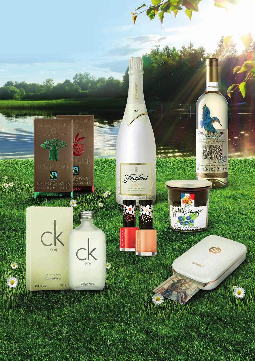 Čokoláda Stella Bio k nákupu etikiet S&K Label Freixenet Ice k nákupu papiera Navigator Veltlínske zelené 2016 k nákupu papiera HP Čučoriedkový džem Lucien Georgelin k nákupu papiera Office Depot