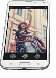 Aplikácia HP Sprocket Prepojenie so sociálnymi sieťami je samozrejmosťou. K tomu všetkému má aplikácia fotoeditor na vkladanie odkazov, symbolov a ďalších obrázkov.
