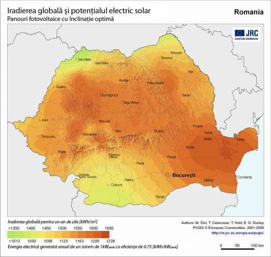 W/mp. Chiar si asa, aceasta cantitate este de 170 de milioane de ori mai mare decat productivitatea celor mai mari centrale.