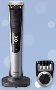 zobrazuje stav batérie 2017361 ZSTRIHÁVČ PHILIPS QP6520/20 OneBlade