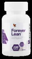 Στο Forever Lean έχουμε προσθέσει πολύτιμες φυτικές ίνες από φραγκόσυκο, το οποίο συμβάλει στη μείωση της απορρόφησης των θερμίδων που προσλαμβάνει ο οργανισμός από τα λίπη.
