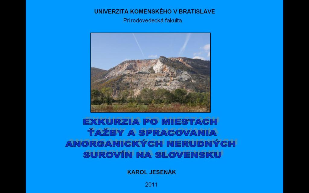Literatúra [1] JESENÁK, K.