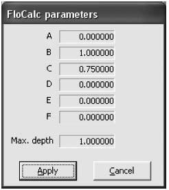 Popíšte/nakreslite tvar Vášho kanálu alebo potrubia v programe FloCalc. 3.