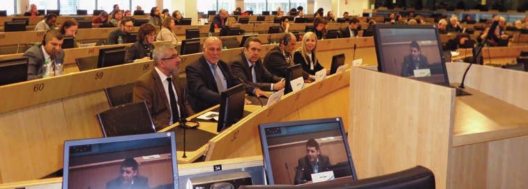 Στη διάρκεια της συνάντησης υπήρξε ένας ιδιαίτερα γόνιμος διάλογος για τις κοινές δράσεις των δύο Επιτροπών, καθώς το προηγούμενο έτος συνδιοργανώθηκαν με μεγάλη επιτυχία στην Αθήνα εκδηλώσεις