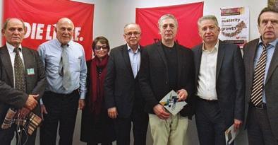 Μάρθα Θεοδώρου, Υπεύθυνη Διεθνών και Δημοσίων Σχέσεων, συναντήθηκαν με τον κ. Δημήτρη Παπαδημούλη, Aντιπρόεδρο του Ευρωπαϊκού Κοινοβουλίου και τους Έλληνες Ευρωβουλευτές κ.