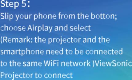 Σύνδεση με συσκευές ios/ MAC Σύνδεση με συσκευές Android Βήμα 5: Σύρετε από κάτω προς τα πάνω στην οθόνη του τηλεφώνου σας.