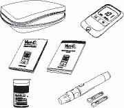 Systém na monitorovanie hladiny glukózy v krvi Zložky systému Systém na monitorovanie hladiny glukózy v krvi Veri-Q MGD-2001 Základné súčasti: Glukometer Veri-Q MGD-2001 Testovacie prúžky Veri-Q