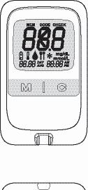 MoCoBioMed Veri-Q MGD-2001 Predstavenie systému Glukometer Veri-Q MGD-2001 predná