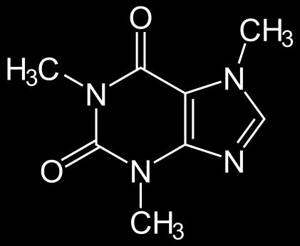 : kofeín = 1 : 9 Enzýmy polyfenol oxidáza (PPO), peroxidáza (PO), hydrolázy Inhibícia: T nad 35