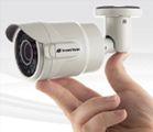 8mm MP Lens, 2 x 3 Axis Gimbals, Surface mount, Indoor/Outdoor, IP66, IK-10, PoE MicroDome Duo, 2 Sensor Camera, 4 Megapixel Total, WDR, Remote Focus & Day/Night H.