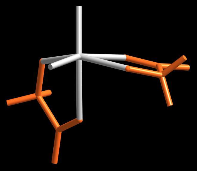 glikolata v {Mo 2 O 4 } 2+ kompleksih