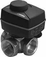 2269715 190, NOVÉ 3-CESTNÝ PREPÍNACÍ VENTIL DN 32, Rp 1 1/4, 24 V, kompletný, obsahuje: servomotor 3-cestného prepínacieho