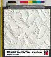 13) StellaporTop, GranoporTop, Baumit GranoporColor (βλ. σελ. 17) και Baumit CreativTop Max, Trend, Fine (βλ. σελ. 18).