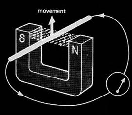 Elektromagnetiline induktsioon Kombineerime veel olemasolevat informatsiooni: Juhis on palju vabu laenguid (elektrone). Liigutades juhti (nt.