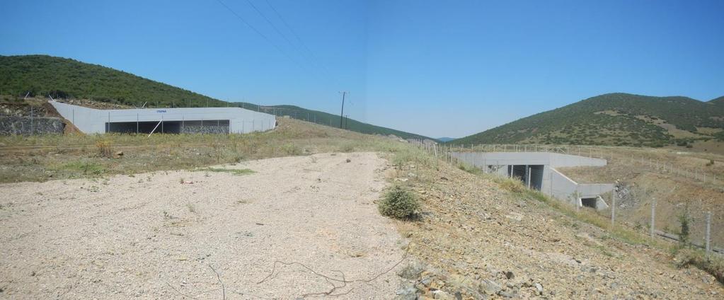 Δί δυμη Άνω Δι άβαση Πα νί δας Χ.Θ. 43+856 (Ε65). Αρι στερά Ε65 & Δεξι ά ΝΣΓΥΤ.