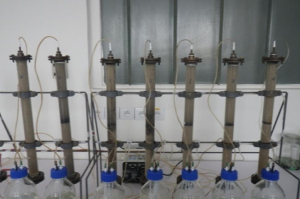 Laboratórne experimenty Ďakujem a prajem pekný večer 1. slepý pokus 2. nano Fe Adventus (US) - 5 g 3.