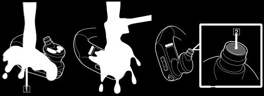 Opláchnite Walkman vodou, nechajte vodu stiecť z prehrávača Walkman a Walkman vysušte takto: 1. Po použití okamžite odstráňte z prehrávača Walkman soľ a piesok.