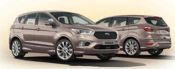 FORD KUGA Μοντέλα Κινητήρες 1.5 Ford EcoBoost 150 ίππων (110 kw) 1.5 Ford EcoBoost 176 ίππων (131 kw) 2.0 Duratorq TDCi 150 ίππων (110 kw) 2.