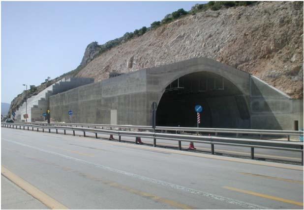Cut & Cover Landscape Rehabilitation of Tunnels portals Cut & Cover structures for the landscape rehabilitation of tunnels portals