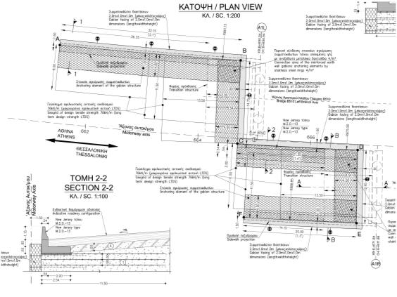 Special Geotechnical Applications Mechanically Stabilized Earth Walls Pathe Section Maliakos Kleidi Motorway, Concession Central Greece Mechanically Stabilized Earth Walls with height 10-16m