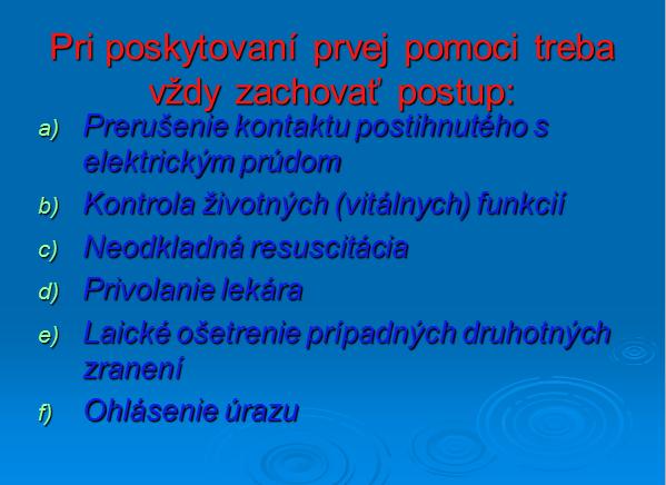 c) Žiaci sú povinní rešpektovať pokyny kontrolných pracovníkov, riadiť sa predpismi pre bezpečný pohyb, manipuláciu s materiálmi, odpadmi a riadia sa traumatologickým plánom.