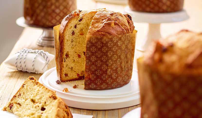 ΖΑΧΑΡΟΠΛΑΣΤΙΚΗ Παραδοσιακό Ιταλικό Panettone με Tegral Dolcinote Προζύμι Tegral Dolcinote...1500 g Νερό...±400 g Corman Dairy Butter 82%.350 g Κρόκοι...200 g Μαγιά Levante...4 g Συνολικό προζύμι.
