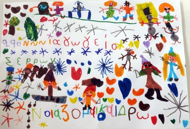 Μια αφίσα / πρόσκληση για το σχολείο 29ο νηπιαγωγείο Σερρών Υλικά: Χαρτί Α3, χρώματα, μαρκαδόροι, υπολογιστές Περιγραφή: Ο εκπαιδευτικός ενημερώνει ότι το σχολείο ή η τάξη του θα πραγματοποιήσουν μια