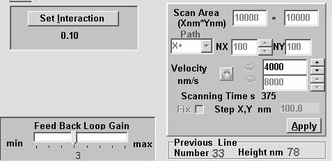 της ακίδας: 4000 8000nm/s. 1.