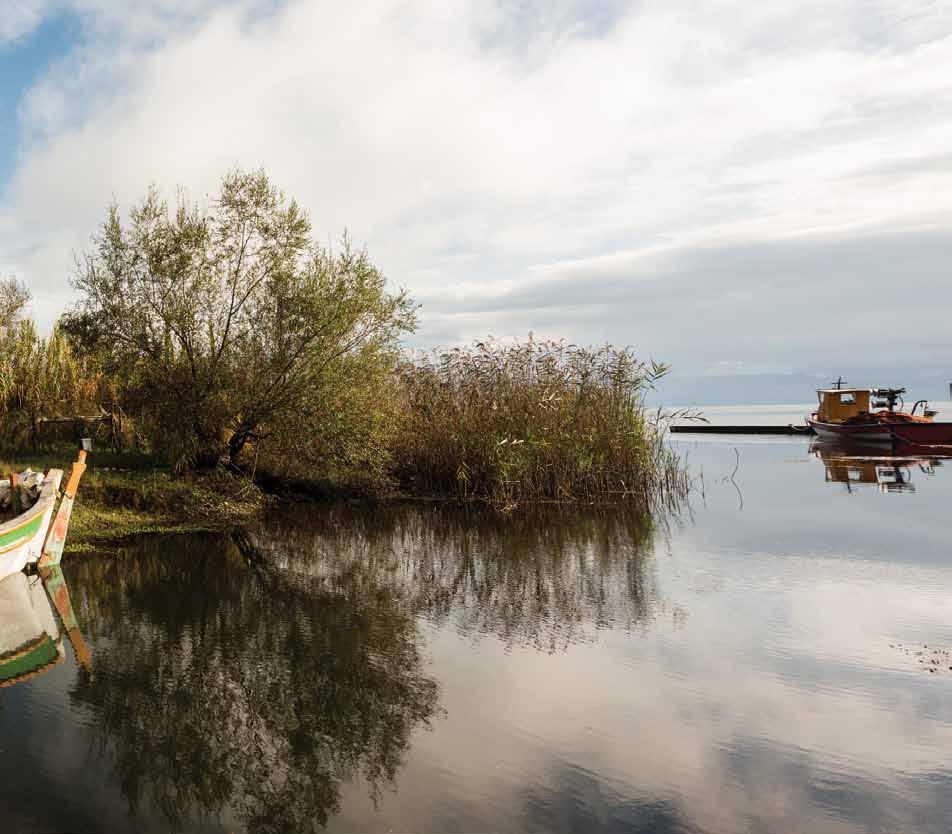 21 The region of Trichonida, the largest lake in Greece with its fascinating lakeside settlement and the unique biodiversity, waits for you in order to enchant you with fabulous