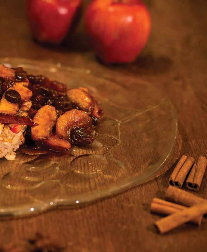 71 Ingredients: Organic bulgur 2 kg red apples 1 cinnamon stick 1 star anise 500 gr.