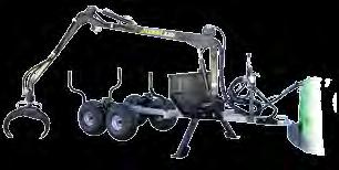 Lesníctvo a spracovanie dreva Lesná vývozka s hydraulickou rukou Lesná vývozka Avant s hydraulickou rukou je praktický a efektívny stroj na nakladanie a prepravu kmeňov stromov.