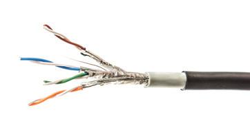 Kábel S/FTP 4x2xAWG23, Category 7 A, 200, LSOH P/N: KE200HS23 0 Cat.
