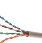 Metalická kabeláž / komponenty / netienené 25 Kábel UTP 4x2xAWG24, Category 5E, 25 P/N: 799053-RLX netienený kábel s PVC plášťom umožňuje prenos všetkých vysokorýchlostných protokolov vrátane