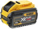 DCB547 AKUMULÁTOR XR FLEXVOLT 18/54V S KAPACITOU 9 AH Nový akumulátor XR FLEXVOLT s kapacitou 9,0 Ah poskytuje neporovnateľný výkon a prevádzkový čas náradia napájaného akumulátorom.