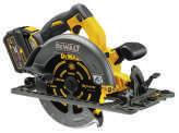 KOTÚČOVÁ PÍLA DCS576T2 / DCS576N 2 akumulátor 54 V/6,0 Ah, kotúč 190 30 mm, 24 zubov, je možné použiť s vodiacou lištou DeWALT, 5 800 ot./min, max.