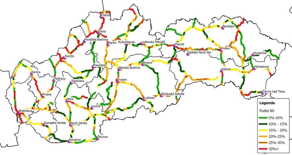 Rozvoj cestnej siete v bratislavskej aglomerácii (OPC10) Rozvoj siete ciest I. a II.